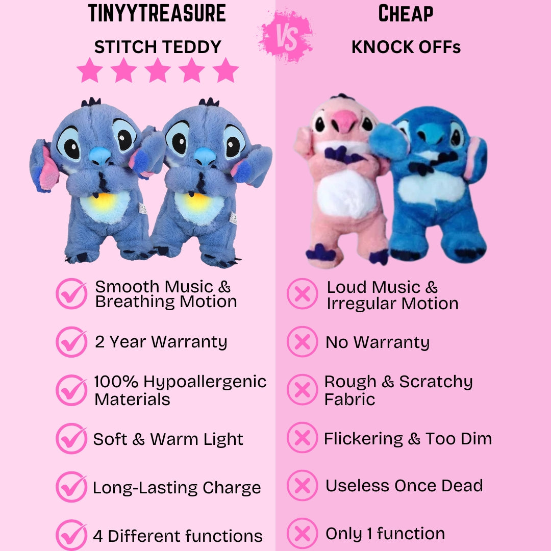 DISNEY STITCH BREATHING TEDDY