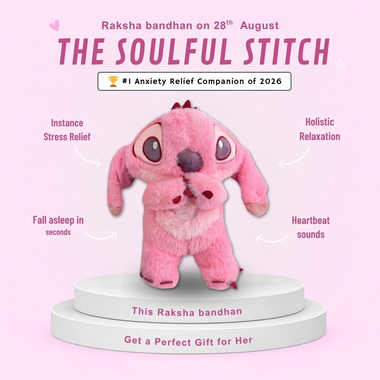DISNEY STITCH BREATHING TEDDY