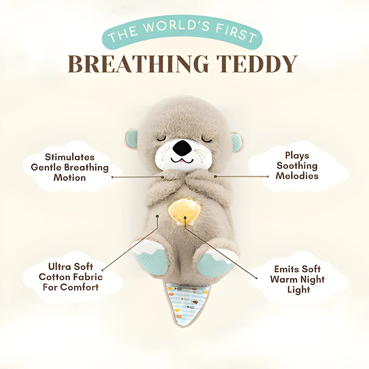 BREATHING TEDDY – TINYYTREASURE.IN