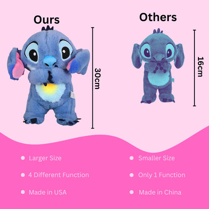 DISNEY STITCH BREATHING TEDDY