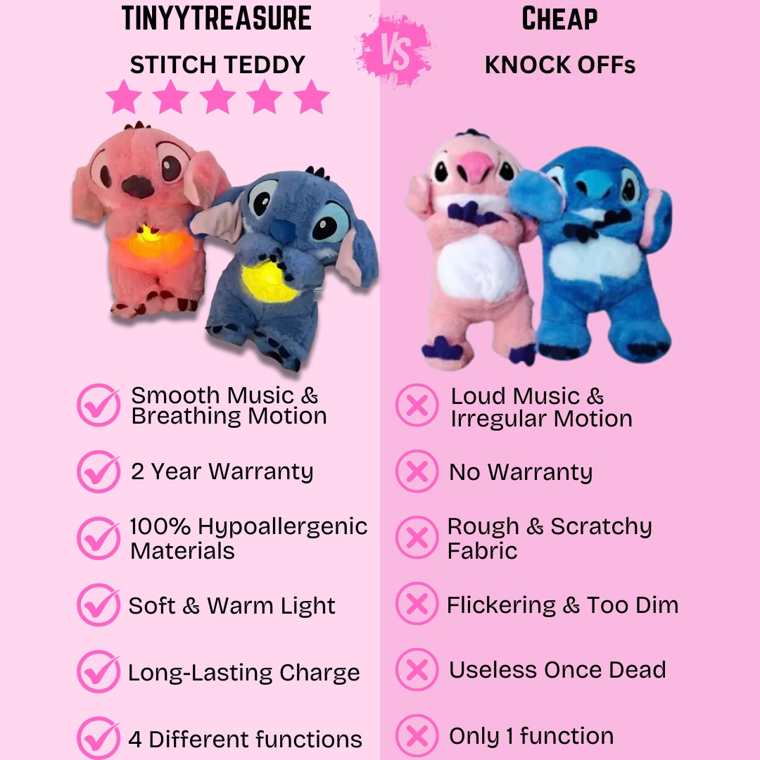 DISNEY STITCH BREATHING TEDDY