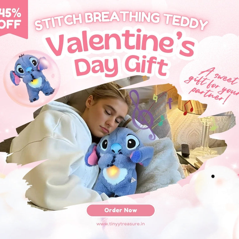 DISNEY STITCH BREATHING TEDDY