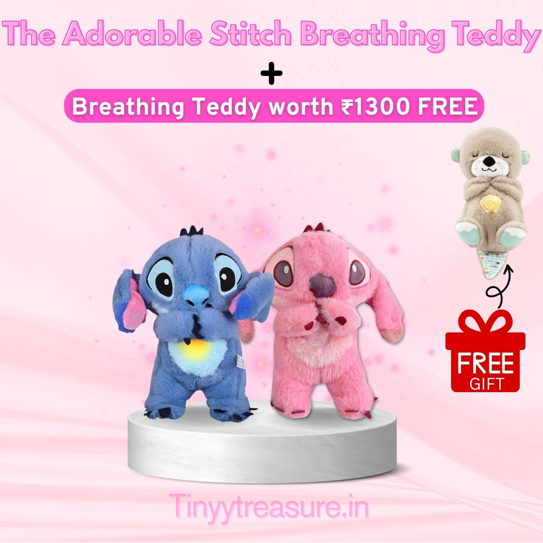 DISNEY STITCH BREATHING TEDDY