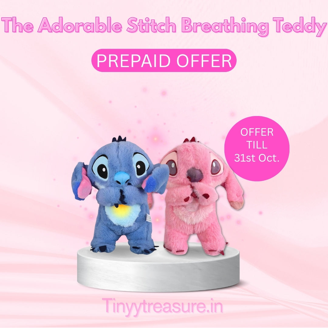 DISNEY STITCH BREATHING TEDDY