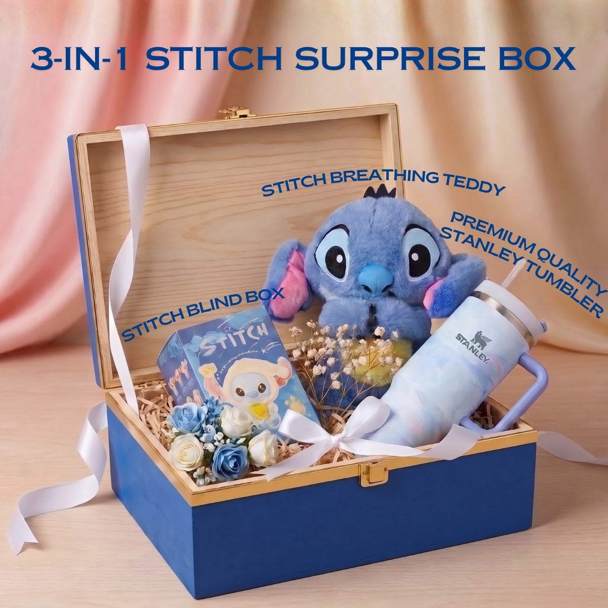 DISNEY STITCH BREATHING TEDDY