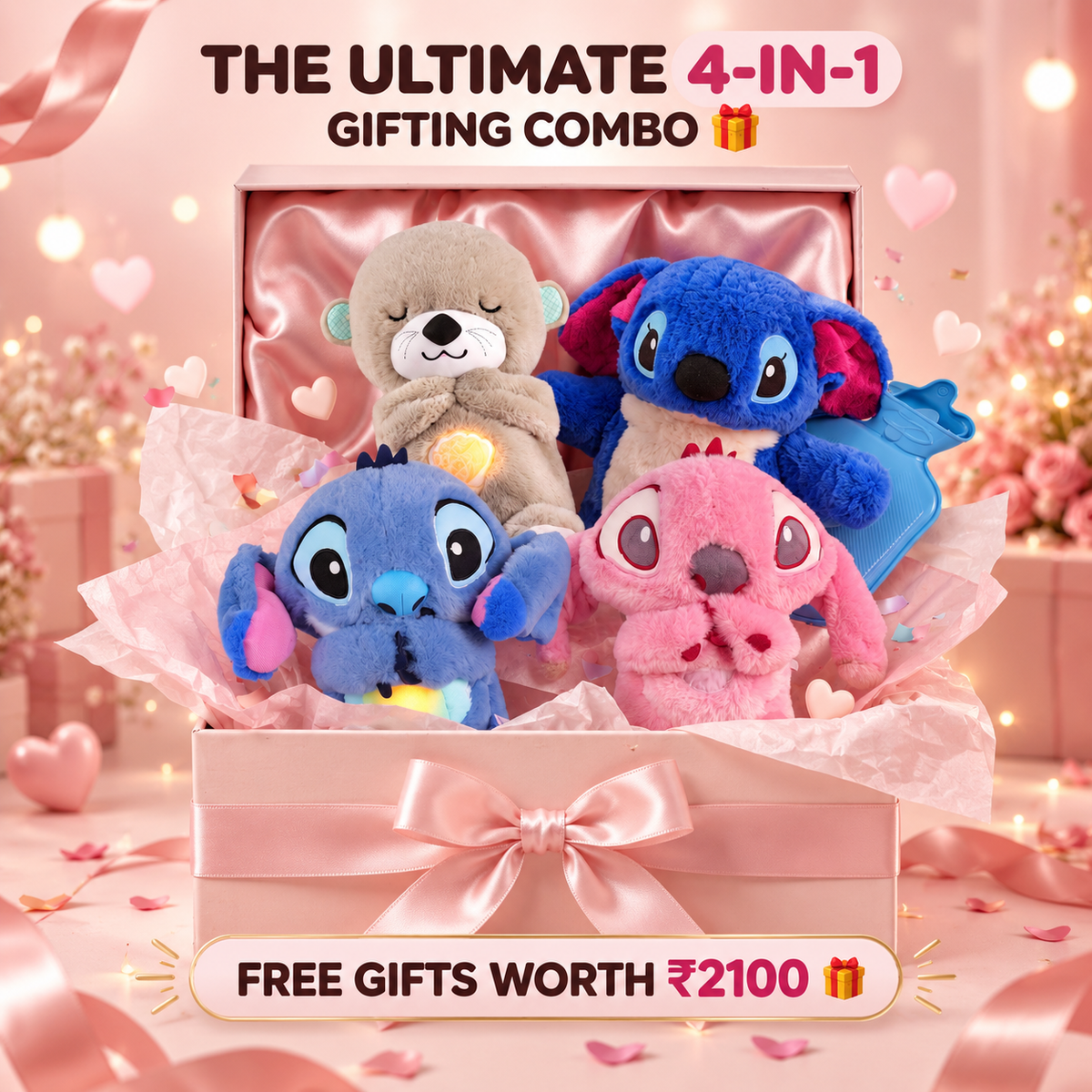 DISNEY STITCH BREATHING TEDDY